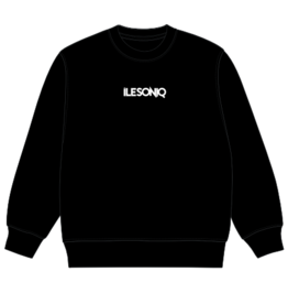 Ile Soniq Ouaté crewneck classic noir îLESONIQ