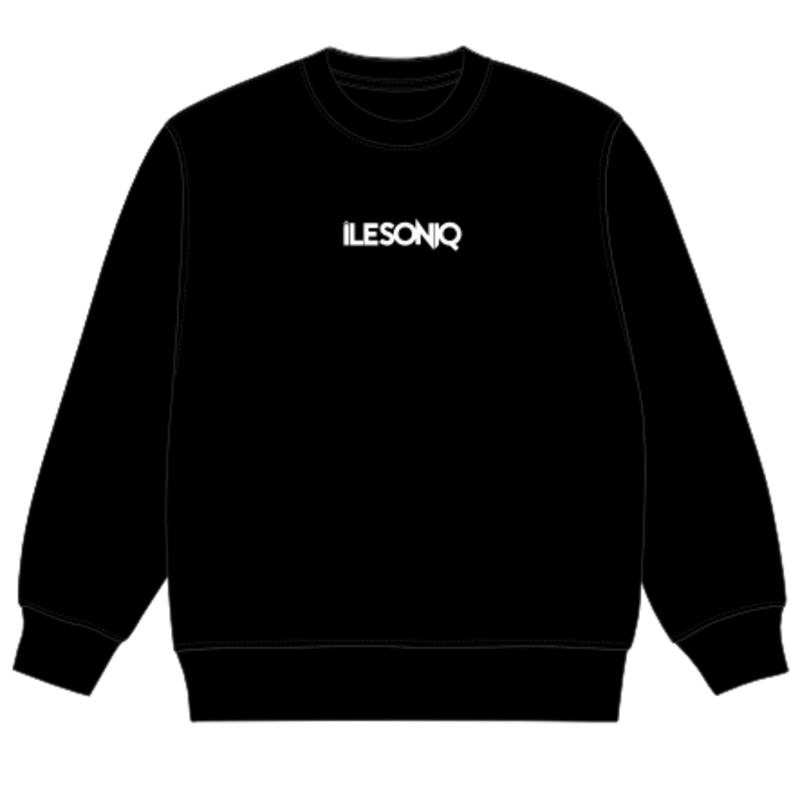 Ile Soniq Ouaté crewneck classic noir îLESONIQ