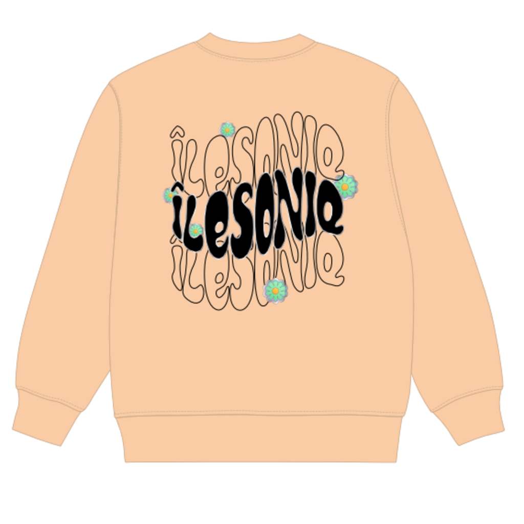 Ile Soniq Ouaté crewneck îLESONIQ - "Tuned to îLE"