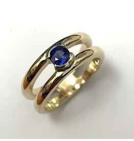 Solitaire Sapphire Ring