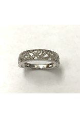 Millgrained Diamond Ring 10KW