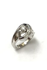 0.33ctw Custom Diamond Ring 14KW