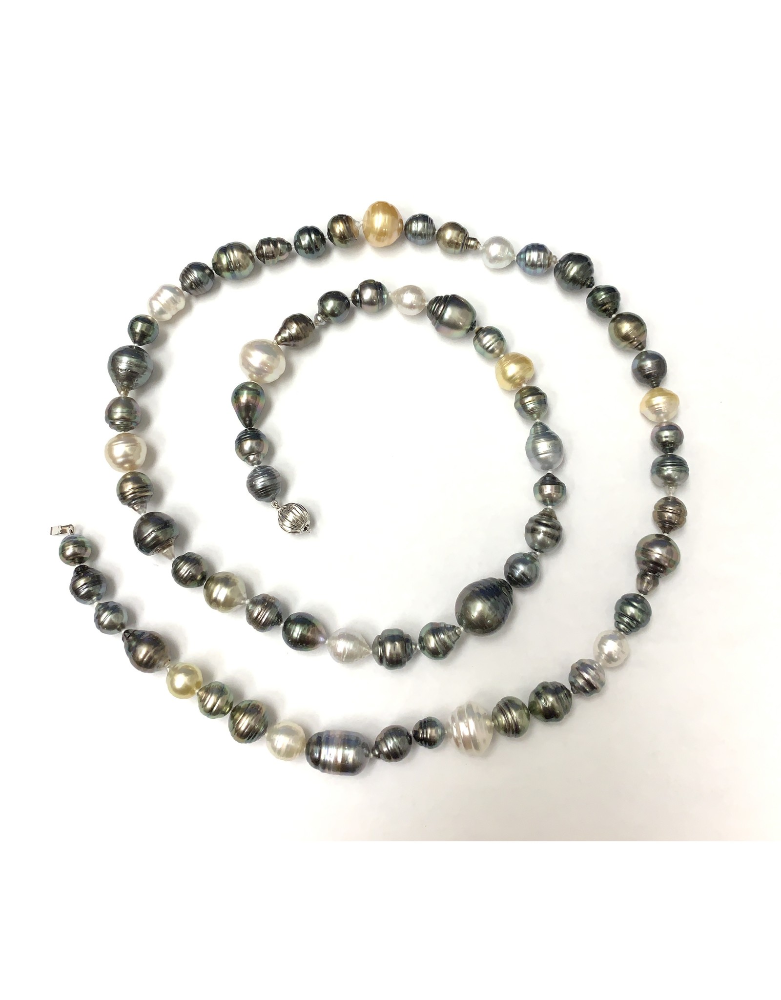 Tahitian & South Sea (8-14mm) Pearl Strand 14KW - Forest of Jewels