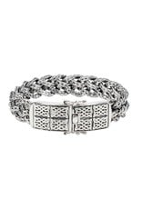 Keith Jack Norse Forge Dragon Weave Bracelet Sterling Silver