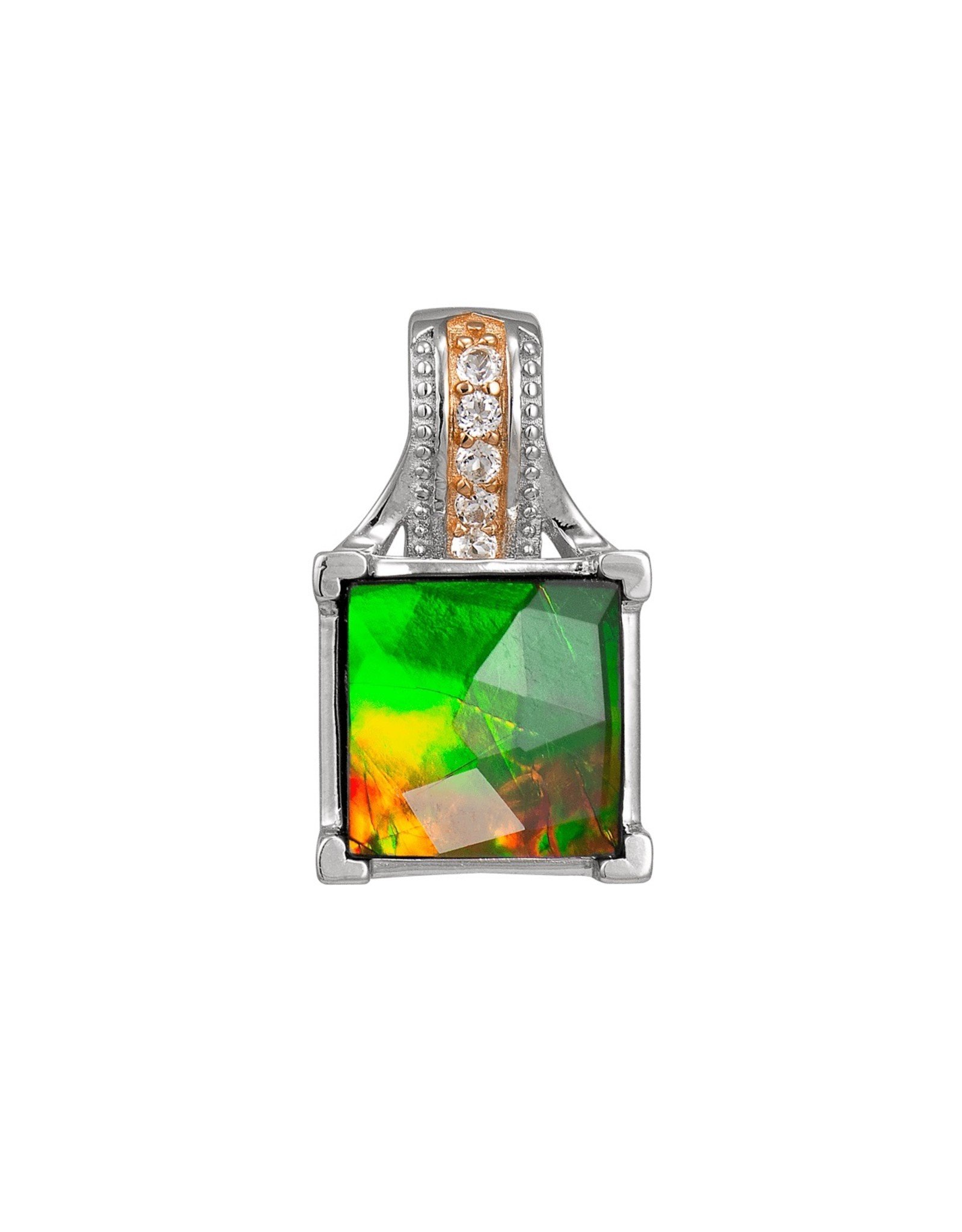 Korite Raye Ammolite Pendant SS