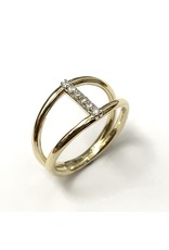 Ladies Diamond Ring 10KY