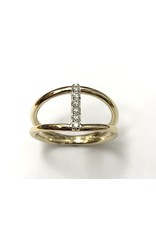 Ladies Diamond Ring 10KY