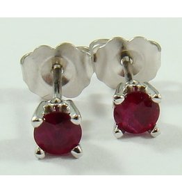 0.41ctw Ruby Studs