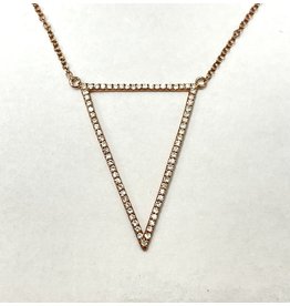 Triangle Diamond Necklace