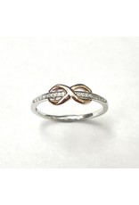Diamond Infinity Ring 10KWR