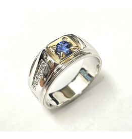 Sapphire & Diamond Ring