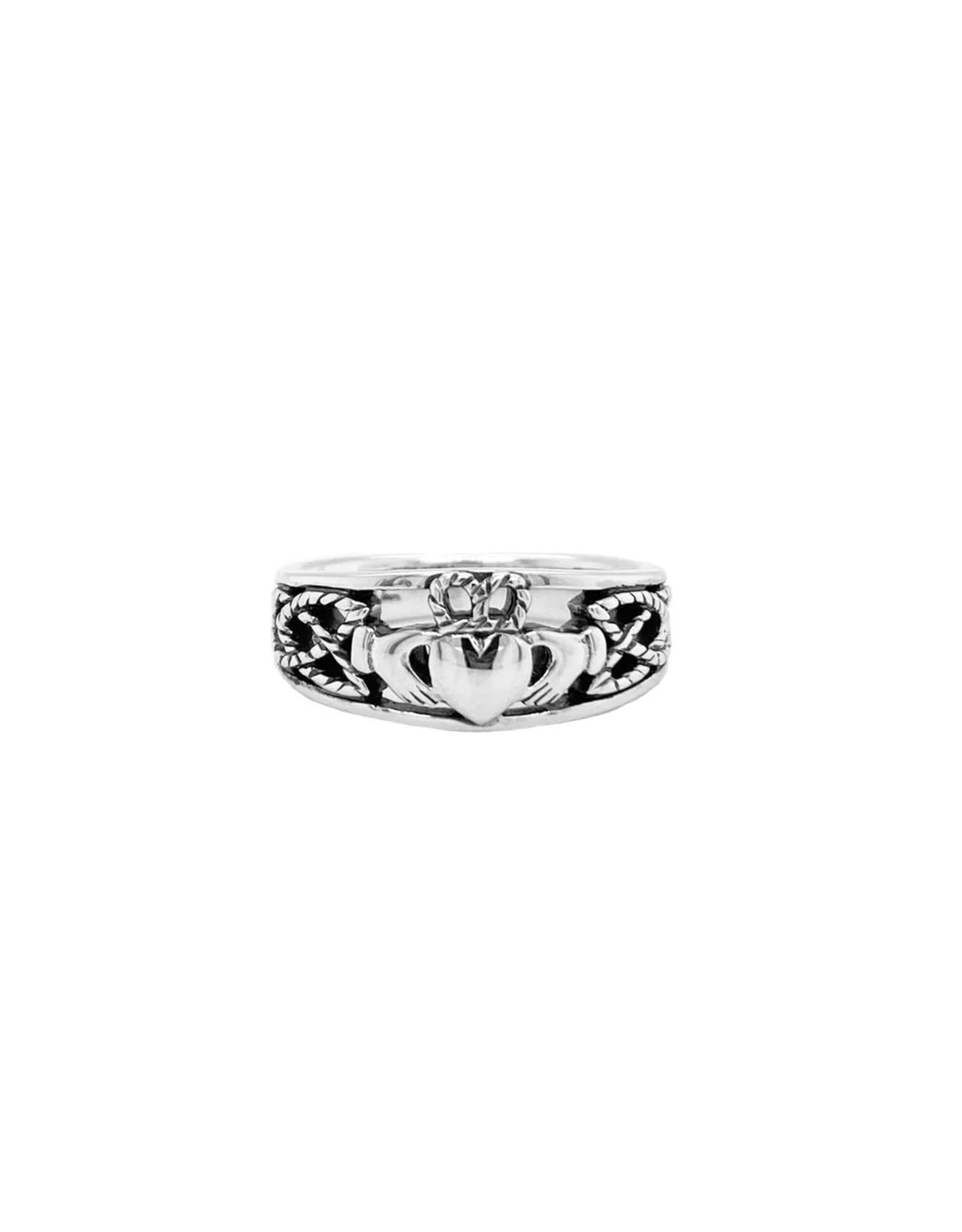 Keith Jack Claddagh Heart Ring SS
