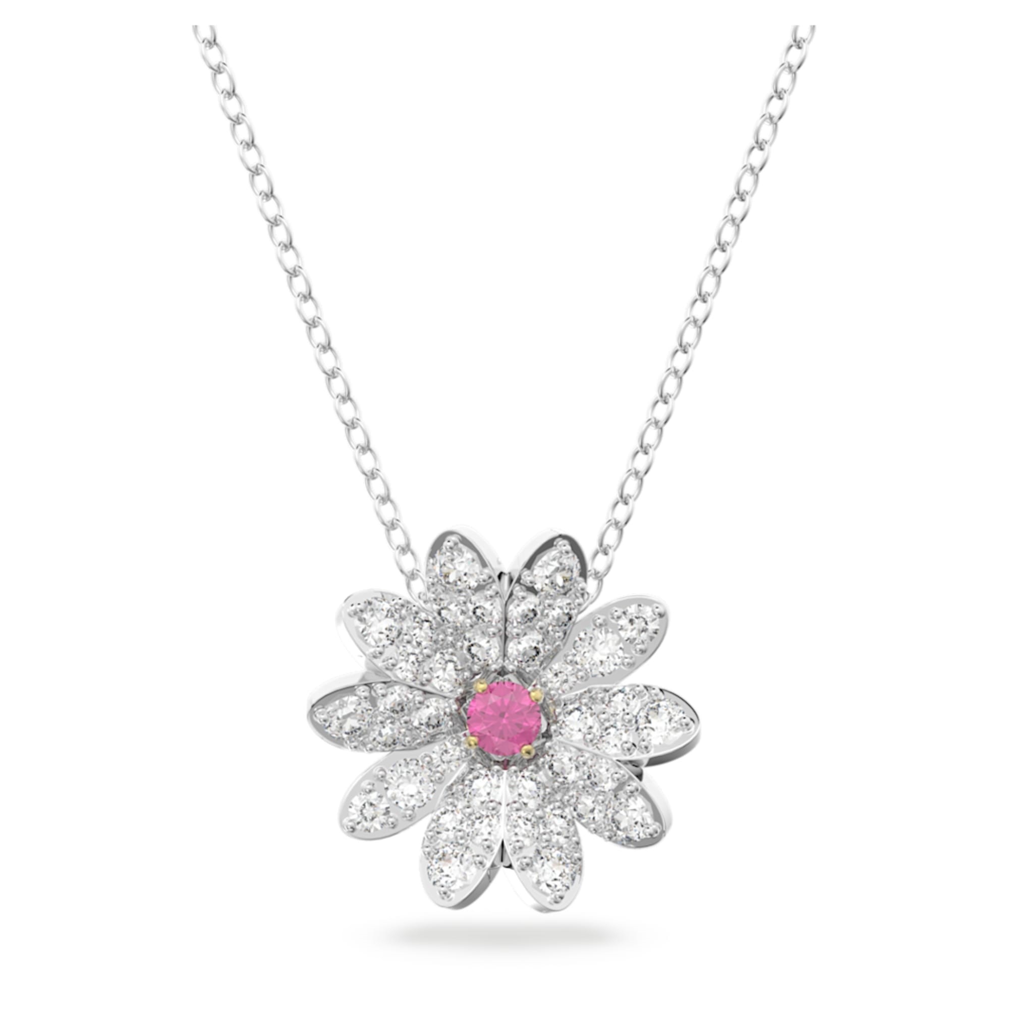 Swarovski flower pendant best sale