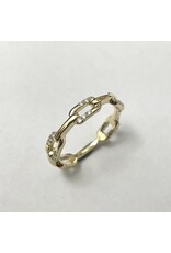 Link Style Stackable Ring 10KY