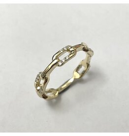 Link Style Stackable Ring
