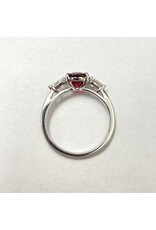1.99ct Ruby & Diamond Ring PT950