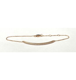 Diamond Bar Bracelet