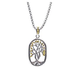 Keith Jack Tree of Life Open Oval Pendant