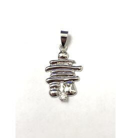 Inukshuk Diamond Pendant