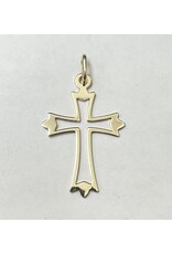 Cross Frame Pendant 14KY