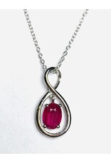 0.50ct Ruby Pendant 10KW