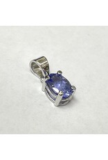 1.18ct Tanzanite Pendant 18KW