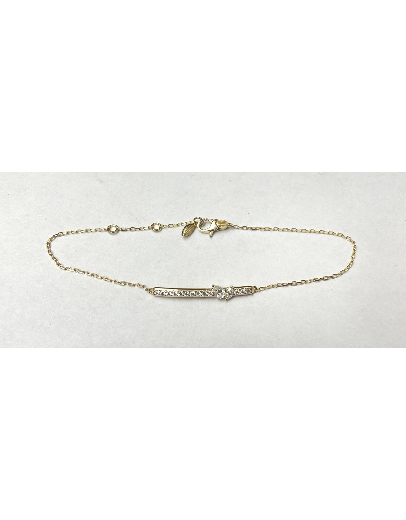 Noam Carver Rae Collection: Diamond Bracelet 14KY