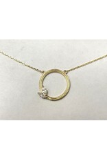 Noam Carver Rae Collection: Diamond Pendant 14KY