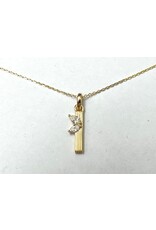 Noam Carver Rae Collection: Diamond Pendant 14KY