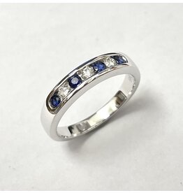 Sapphire & Diamond Ring