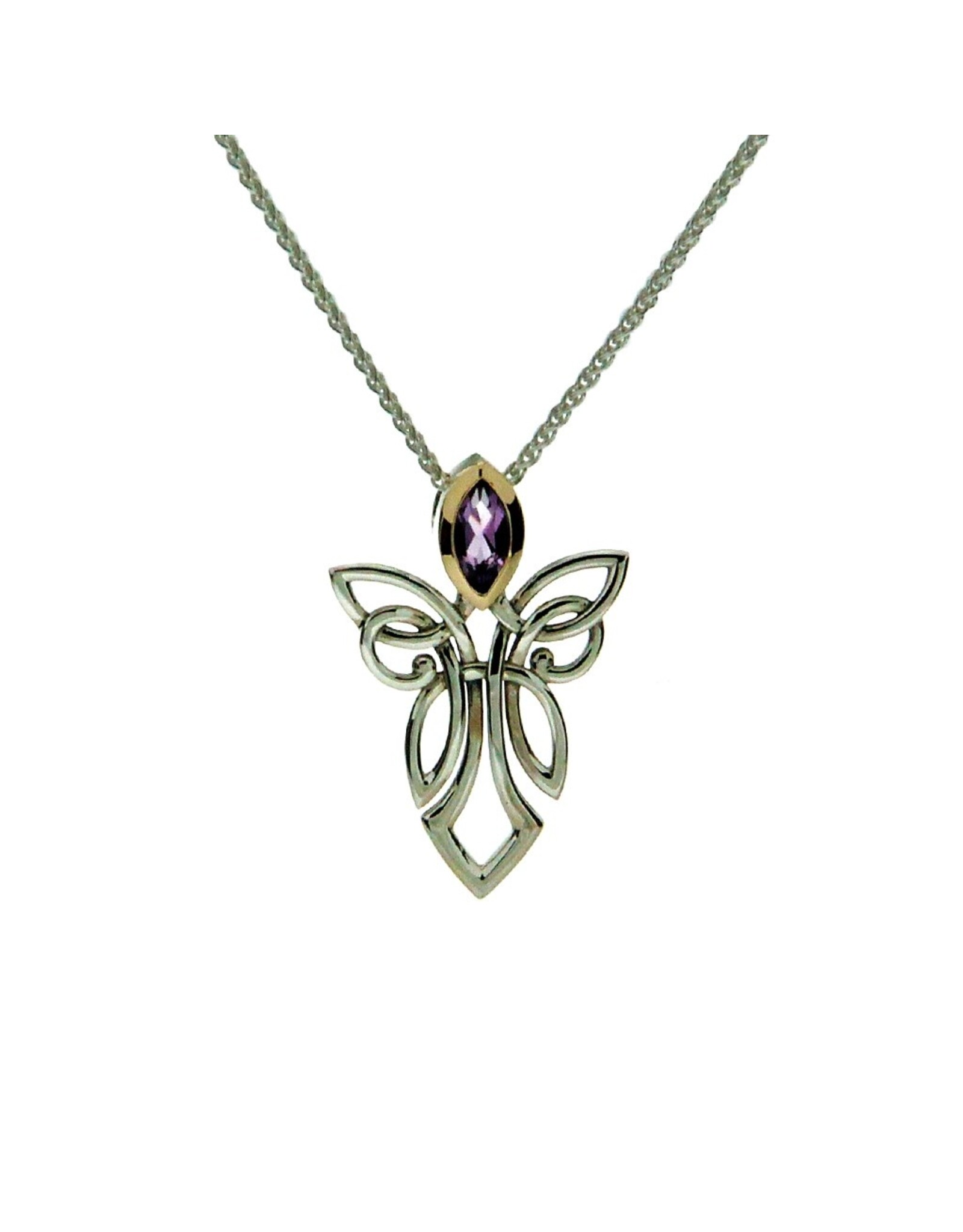 Keith Jack Guardian Angel Pendant SS/10KY