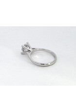 4 Prong Solitaire Semi-Mount Ring 14KW