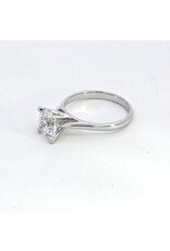 4 Prong Solitaire Semi-Mount Ring 14KW