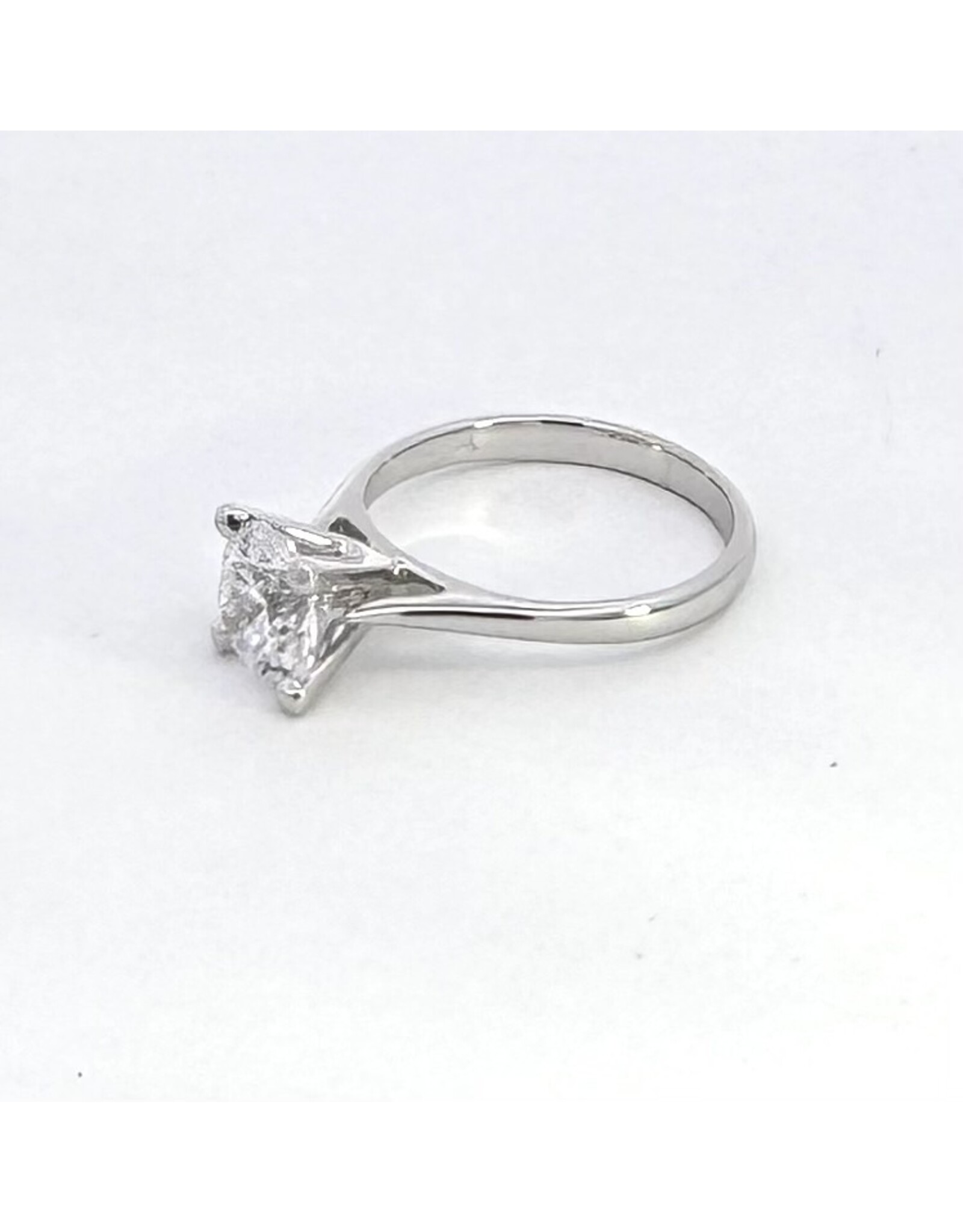 4 Prong Solitaire Semi-Mount Ring 14KW