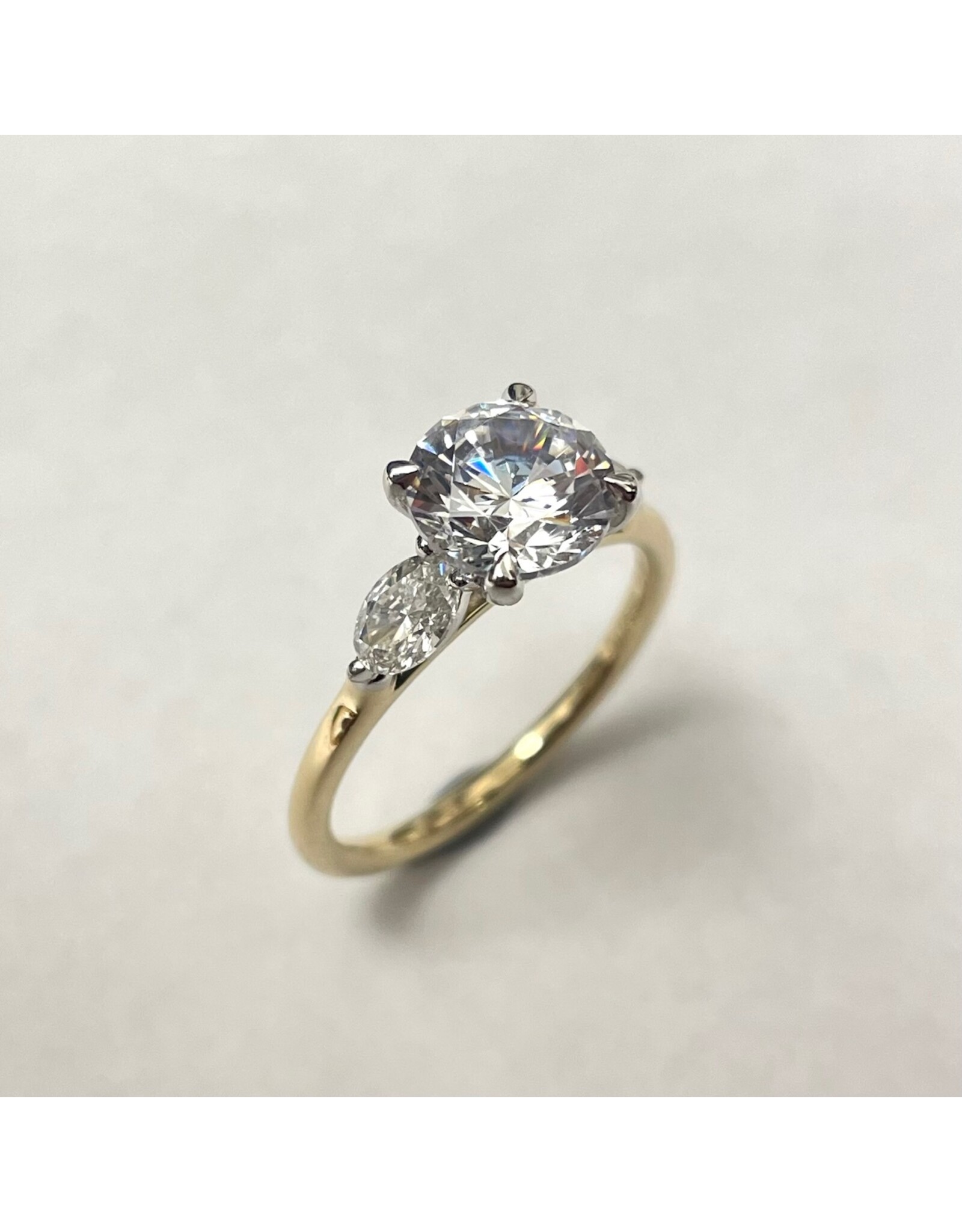 Noam Carver Noam Carver Semi-Mount Engagement Ring 14KYW
