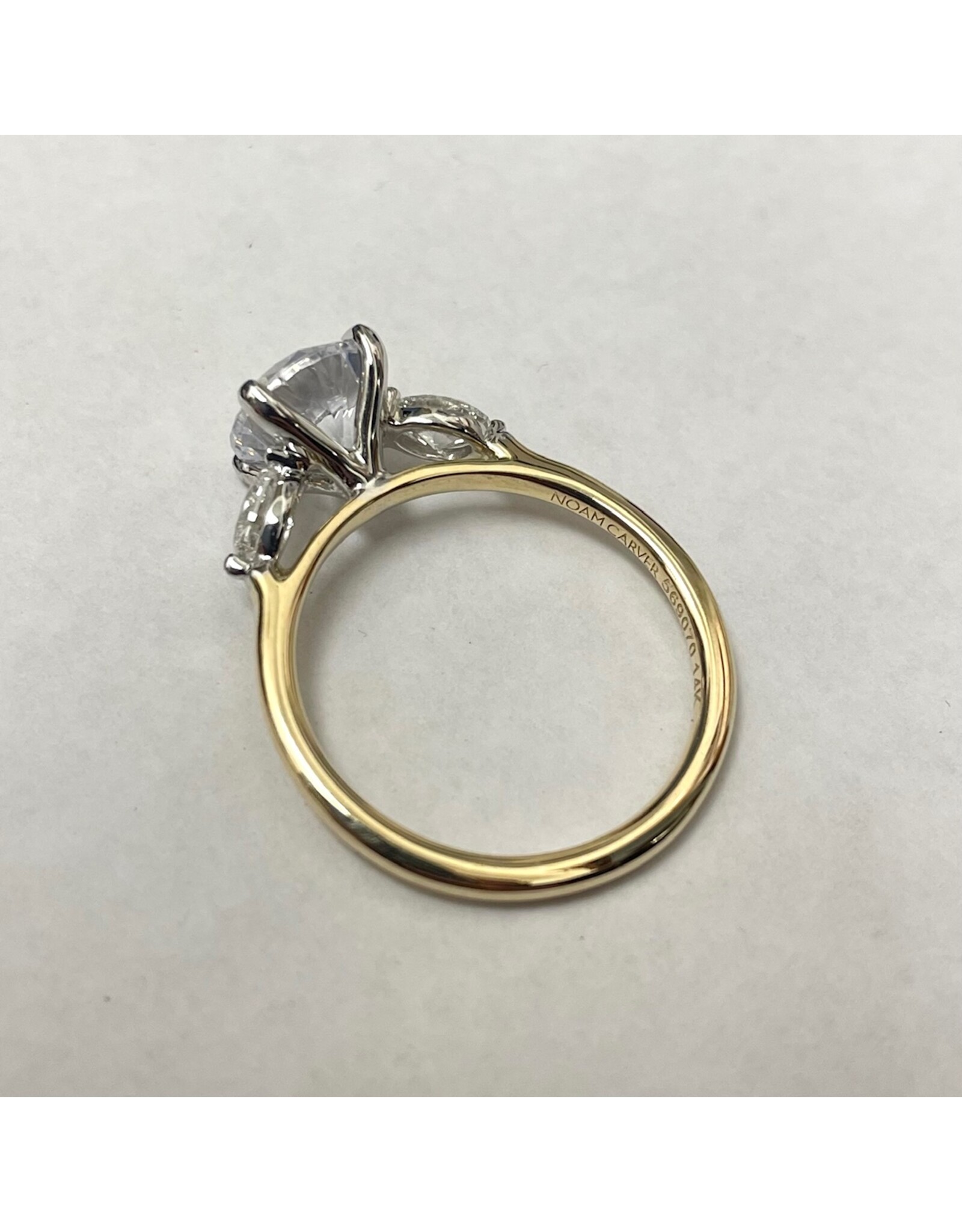 Noam Carver Noam Carver Semi-Mount Engagement Ring 14KYW