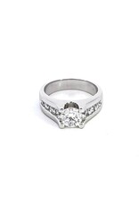 1.93ctw Custom Lab Diamond Ring 14KW