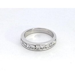 0.95ctw Channel Lab Diamond Ring