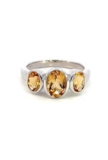 1.91ctw Citrine Ring SS/RH