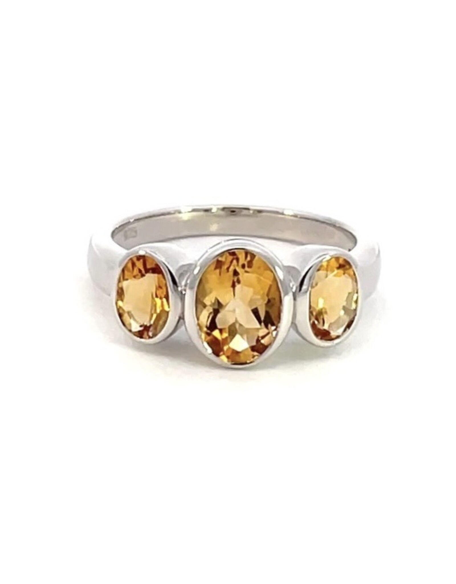 1.91ctw Citrine Ring SS/RH