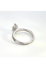 1.19ct Marquise Diamond Engagement Ring 14KW