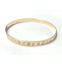 6mm Diamond Cut Bangle