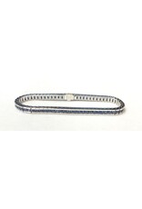 Sapphire Tennis Bracelet 14KW
