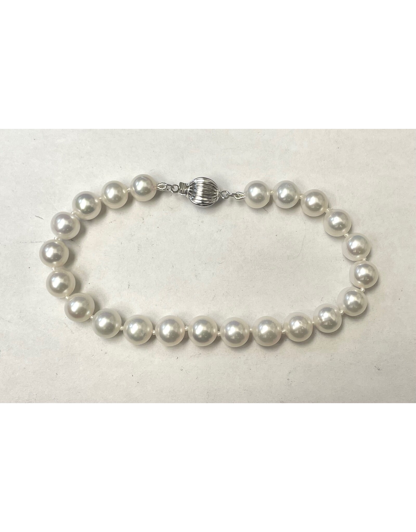 Freshwater Pearl Bracelet (7-7.5mm) SS