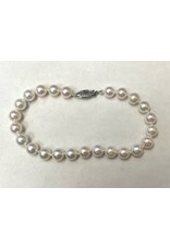 Akoya Pearl Bracelet (6.5-7mm) 14KW