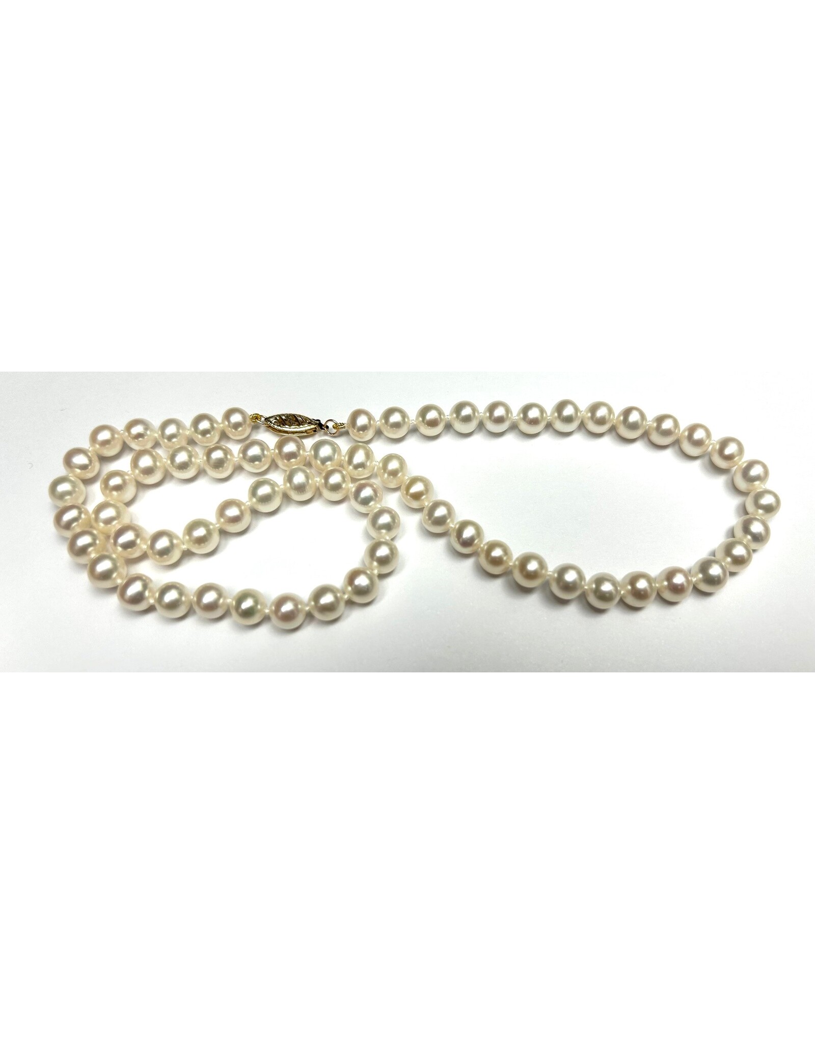 Freshwater Pearl Strand (6.5-7mm) 14KY
