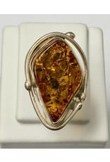 Baltic Amber Ring SS