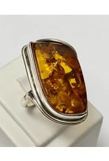 Baltic Amber Ring SS
