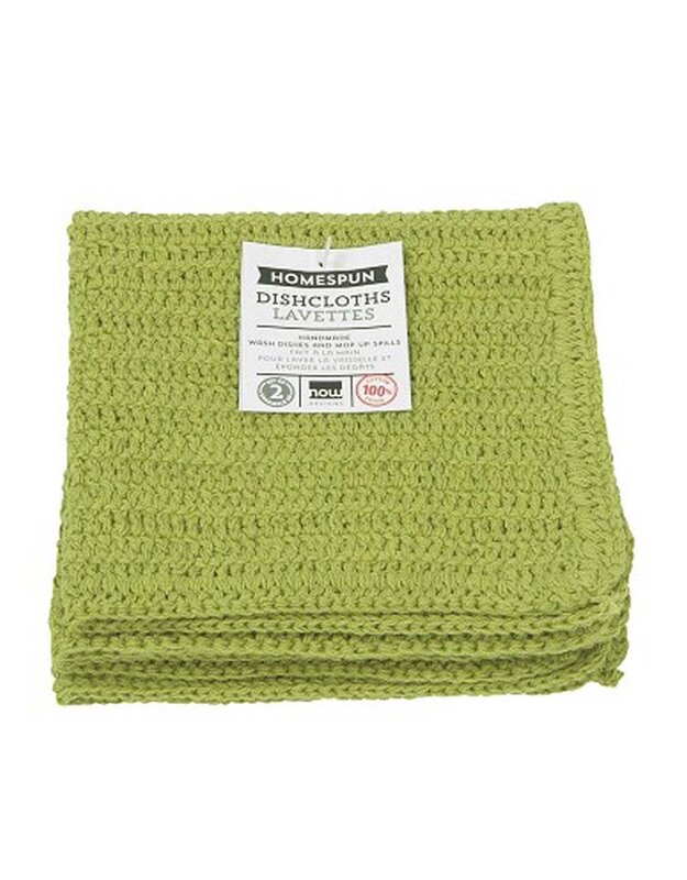Now Designs Homespun Dishcloth Set of 2