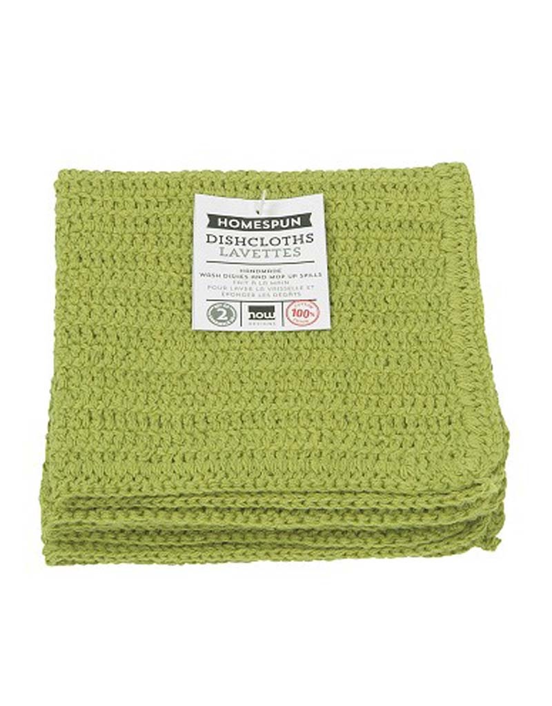 Now Designs Homespun Dishcloth Set of 2